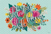 Romantic Luxe IX Framed Print