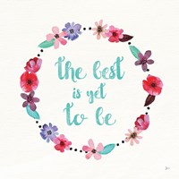 Simply Amazing II Blue and Blush Fine Art Print