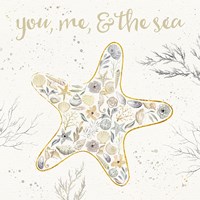 Seaside Blossoms II Neutral Fine Art Print