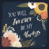 Autumn Romance VII Framed Print