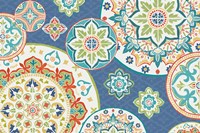 Colorful Journey I Blue Fine Art Print