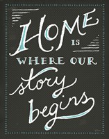 Together III Framed Print