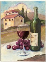 Vino Toscano no Border Fine Art Print