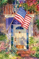 Patriotic Home Fine Art Print