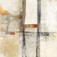 Aerial Viewl I White Fine Art Print