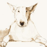 Orpheus Brown and Orange Fine Art Print