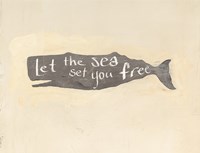 Whale Element Words v1 Fine Art Print