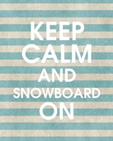 Snowboard On Part II Fine Art Print