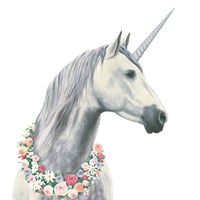 Spirit Unicorn I Square Fine Art Print