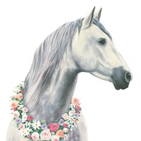 Spirit Stallion I Square Fine Art Print