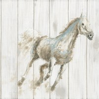 Stallion I on Birch Fine Art Print