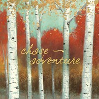 Fall Promenade II Fine Art Print