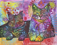 2 Cats Fine Art Print