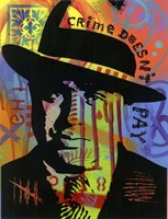 Crime Doesn't Pay Fine Art Print