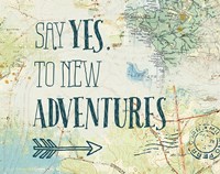 Map Sentiments II v2 Fine Art Print