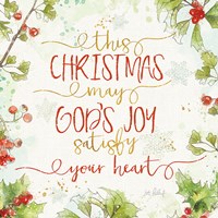 Christmas Sentiments III Fine Art Print