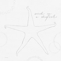 Coastal Splash I no Color Fine Art Print