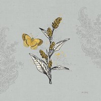 Harvest Fields V Gray Fine Art Print