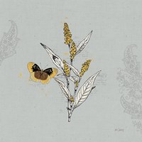 Harvest Fields II Gray Fine Art Print