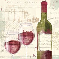 Chateau Winery III Framed Print