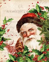 Vintage Holiday IV Fine Art Print