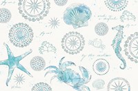 Coastal Splash V Fine Art Print