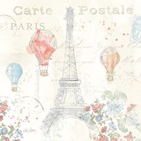 Lighthearted in Paris IV Fine Art Print
