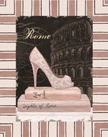 City Style III Border Fine Art Print