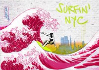 Surfin' NYC Fine Art Print