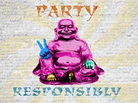 Party Responsibly Fine Art Print