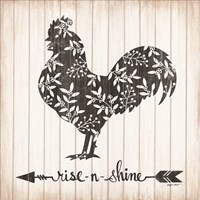 Rise N Shine Rooster Fine Art Print