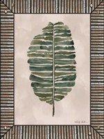 Banana Leaf Galvanized Fine Art Print