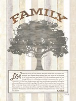 Family Prayer Tree Fine Art Print
