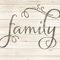 Simple Words - Family Fine Art Print