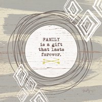 Family is a Gift Fine Art Print
