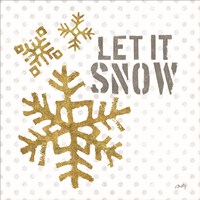 Let It Snow Fine Art Print
