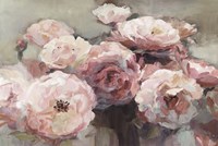 Wild Roses Neutral Fine Art Print