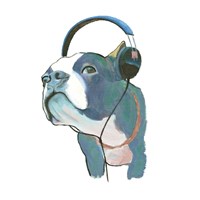 The Boys III Pastel Fine Art Print