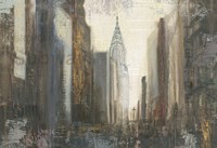 Urban Movement I NY Neutral Crop Fine Art Print