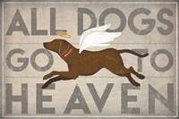 All Dogs Go to Heaven II Fine Art Print