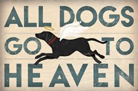 All Dogs Go to Heaven I Fine Art Print