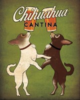 Double Chihuahua v2 Fine Art Print