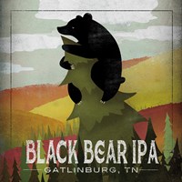 Leaf Peeper Black Bear IPA Fine Art Print