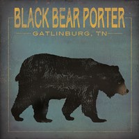 Black Bear Porter Fine Art Print