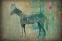 Cheval Noir v3 Fine Art Print