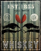 Old Salt Whiskey Love Birds Fine Art Print