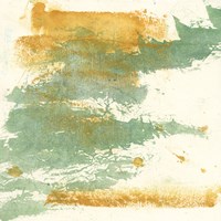 Textured Gold I Framed Print