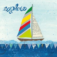 Rainbow Spinnakers IV Fine Art Print