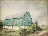 Late Summer Barn I Crop Vintage Fine Art Print