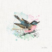 Thoughtful Wings III Fine Art Print